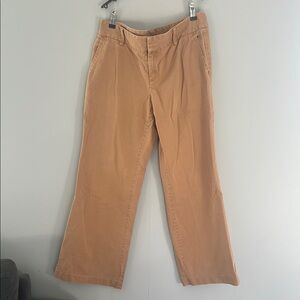 J. Crew Tan Chinos Classic Fit Cotton Blend